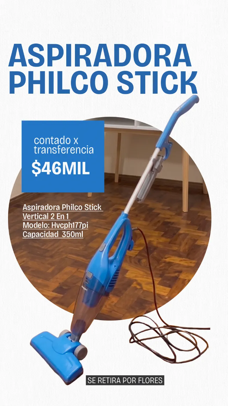 aspiradora philco stick
