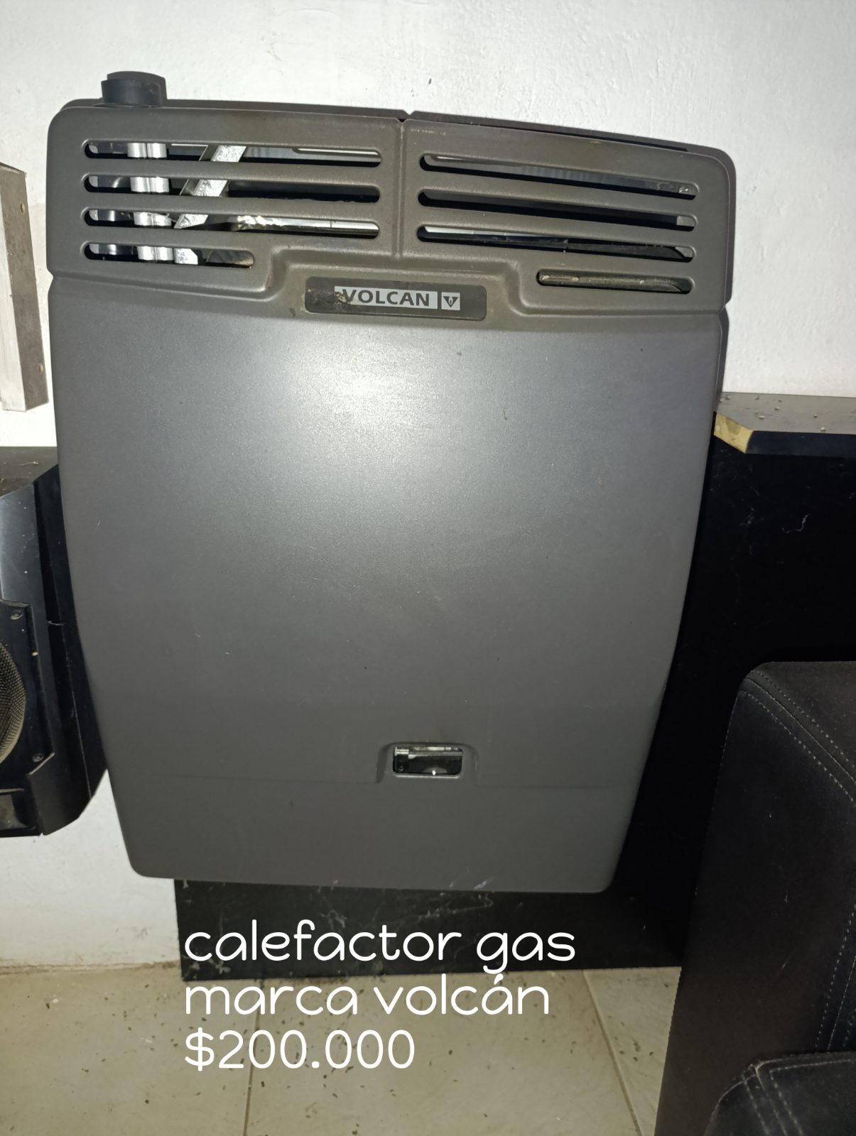 Calefactor a gas VOLCAN