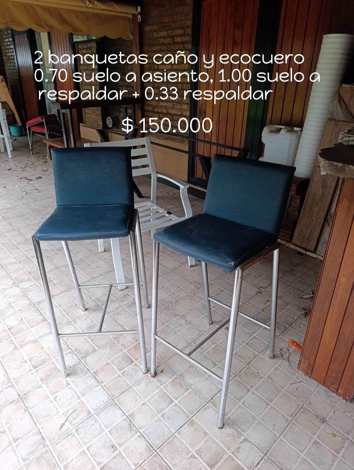 2 banquetas