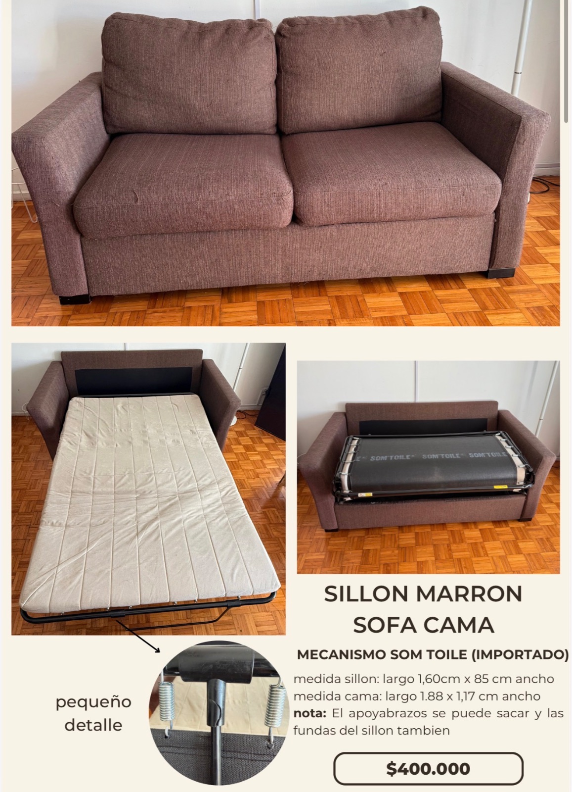 Sillón sofá cama