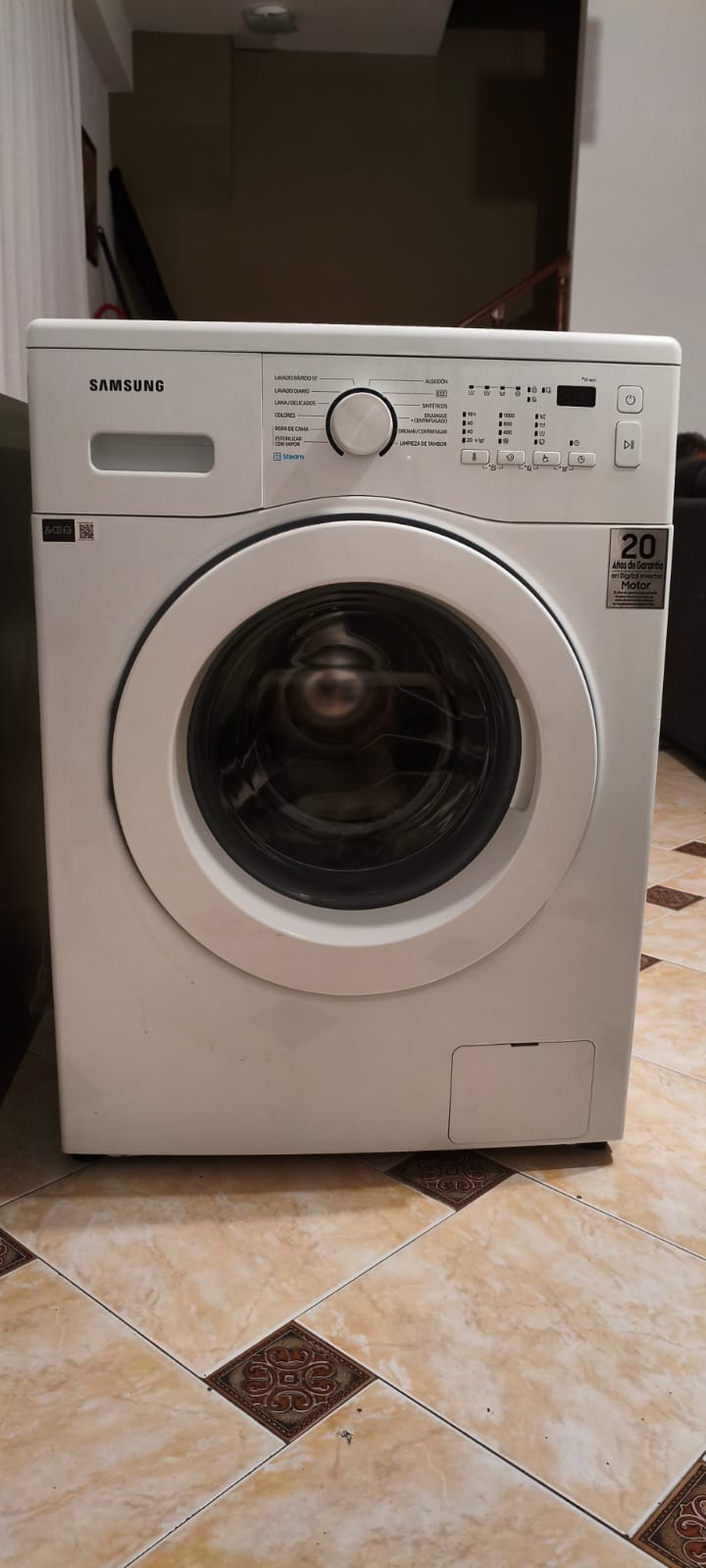 Lavarropas Samsung inverter 6,5k