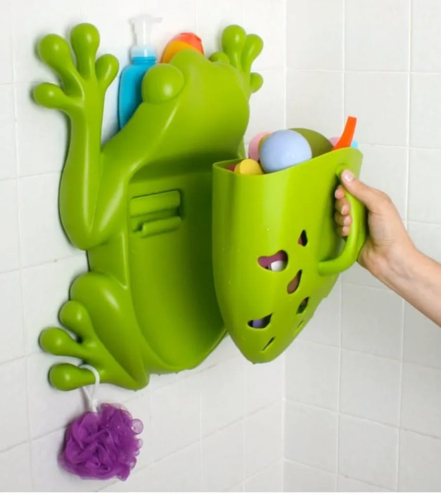 RANA RECOGE JUGUETES DE BAÑO