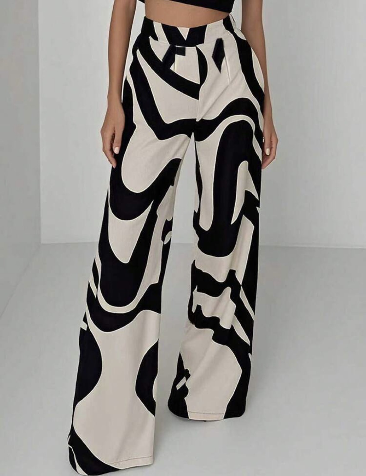 Pantalón de verano pierna ancha