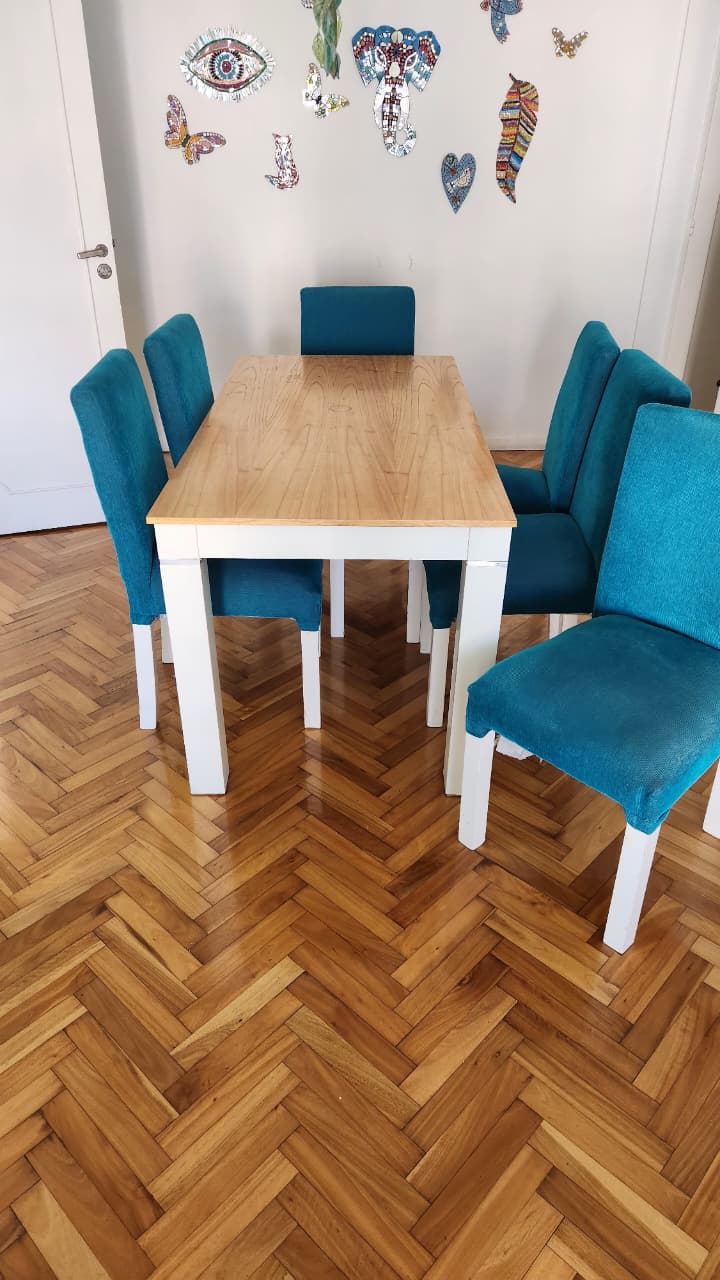Mesa de comedor + 6 sillas