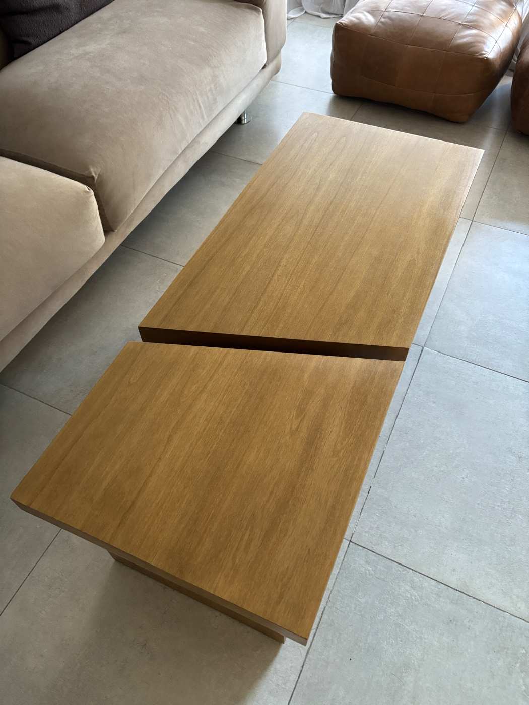 Mesa Ratona Modular Guatambú Macizo 2 En 1 (Impecable) vendo por mudanza! 1,20 x 50x 40 de alto