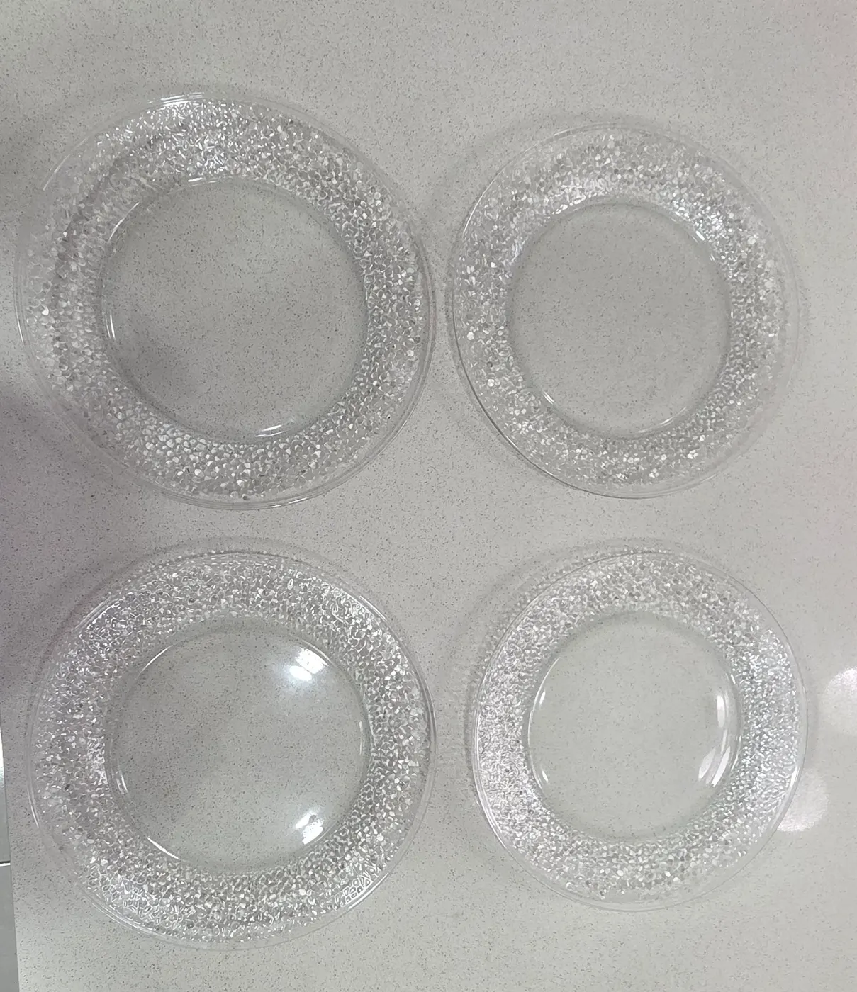 4 platos platos 27cm diámetro