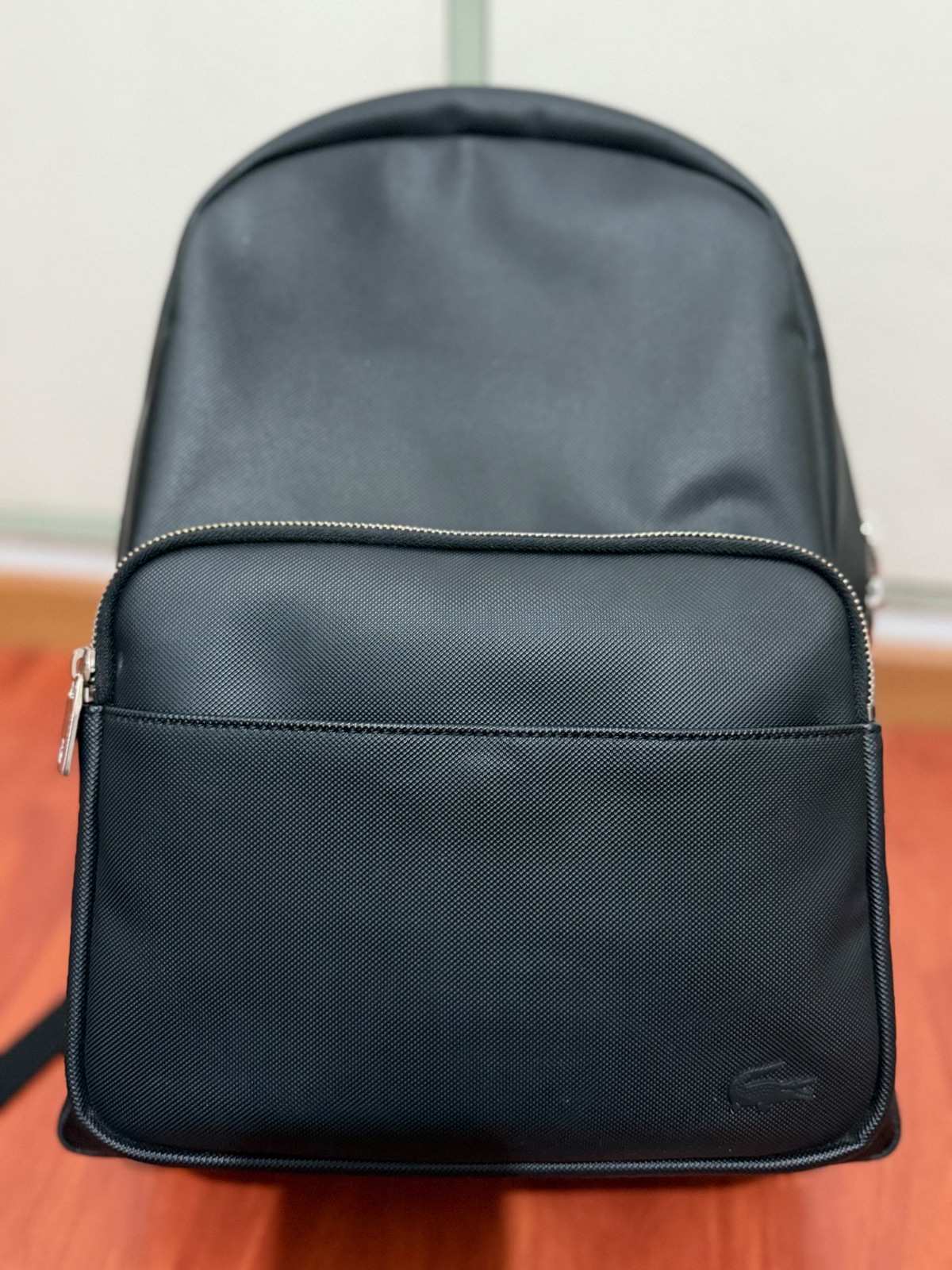 Mochila Lacoste hombre cierre metálico