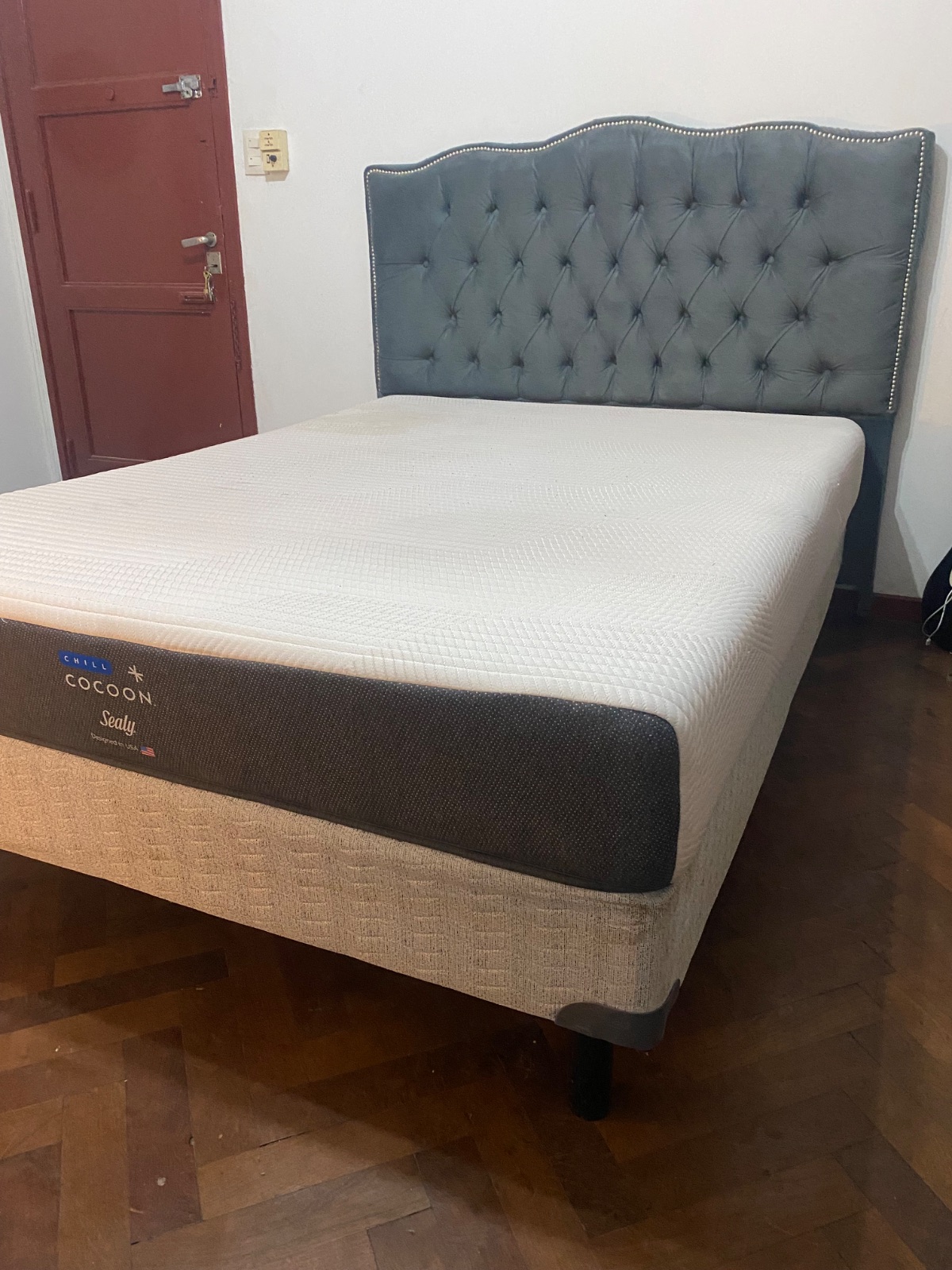 Sommier cocoon sealy 2 plazas 