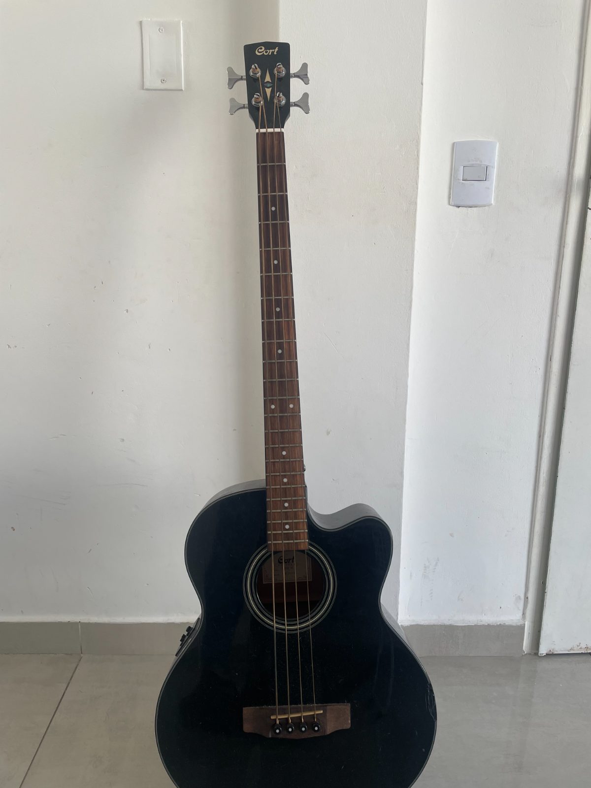 Bajo electroacustico / Correa y sopórte de regalo