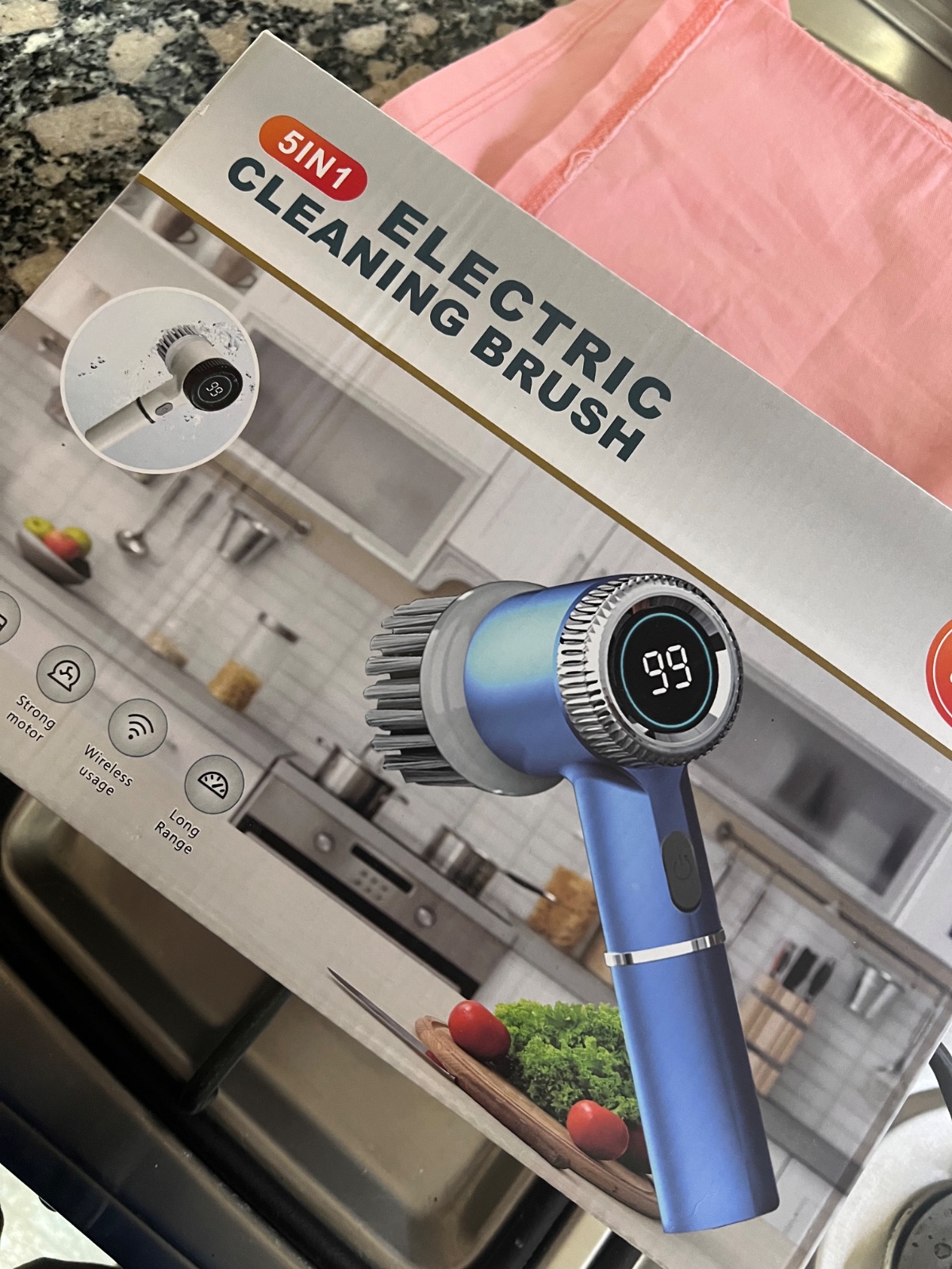 Set de cepillos con carga usb 