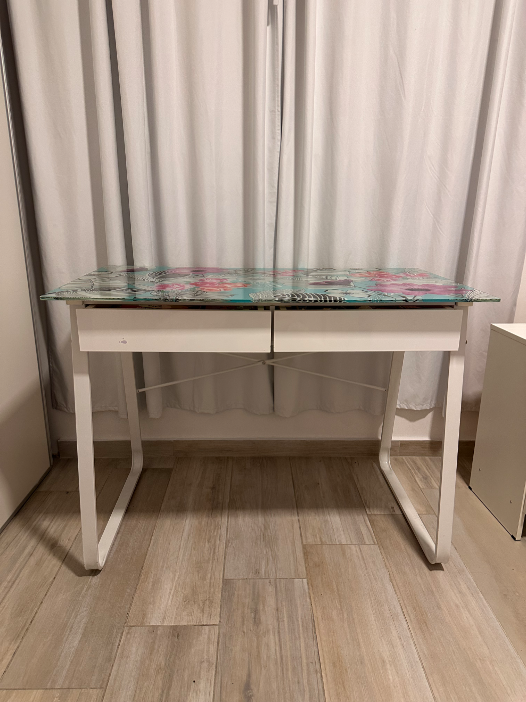 escritorio floral