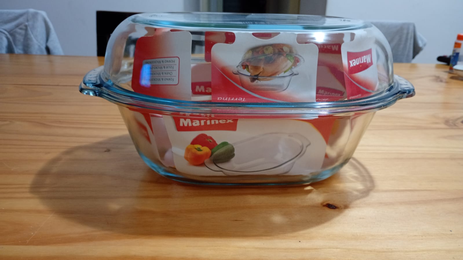 pyrex de vidrio