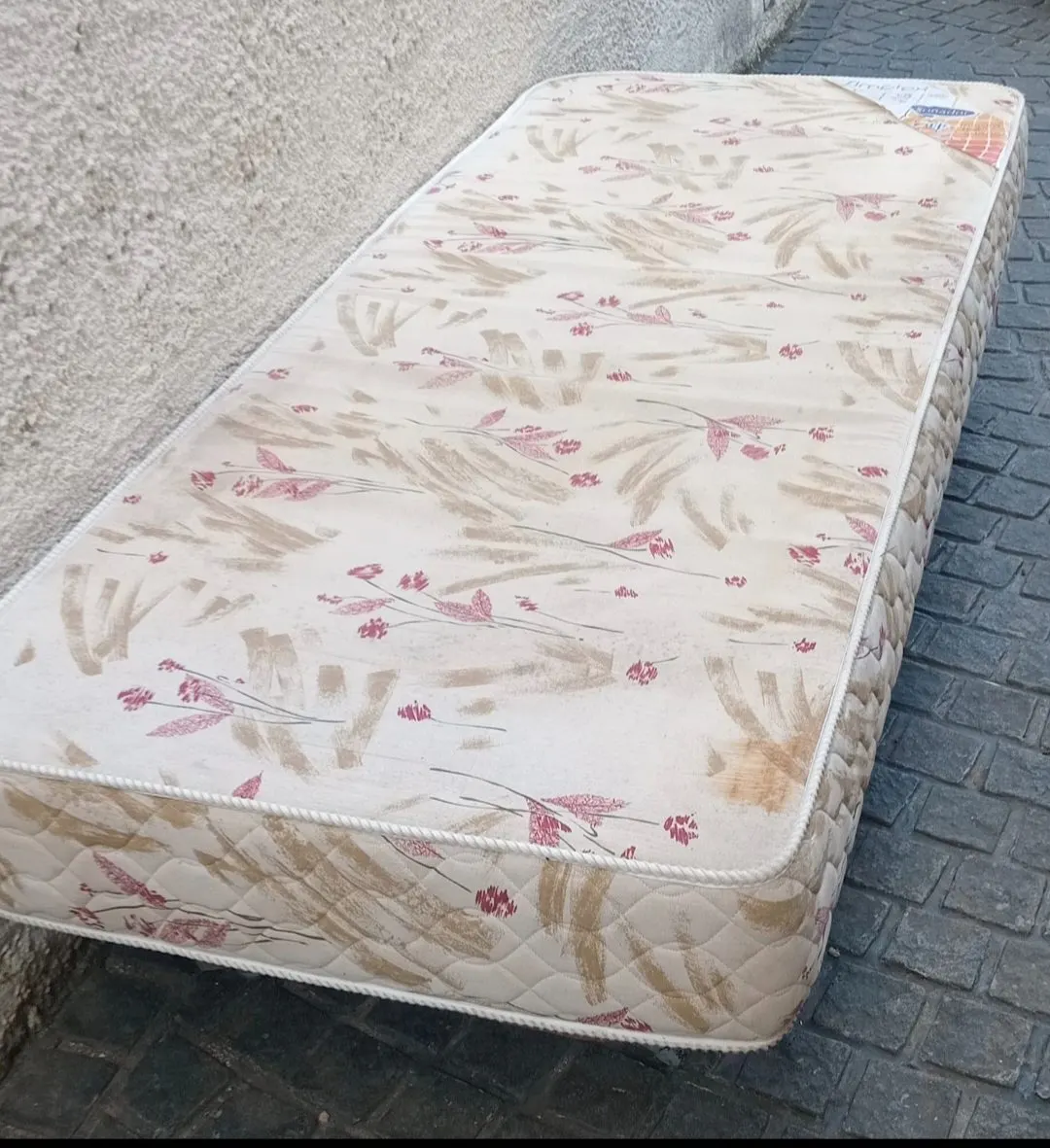 Colchón de 1 Plaza + Cama Catre Regulable