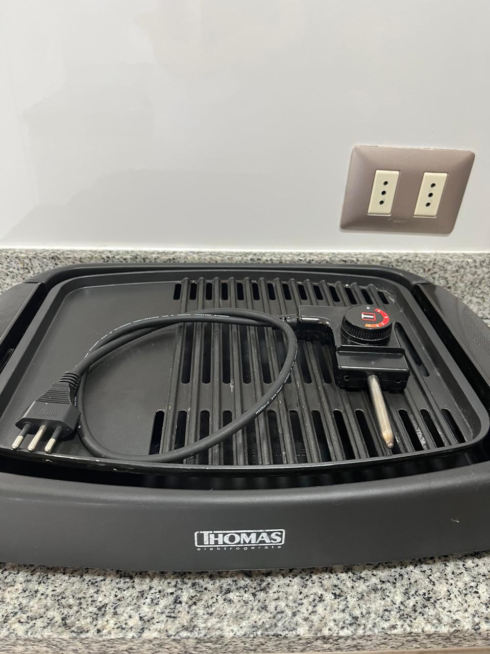 Parrilla eléctrica + Plancha grill + regalo