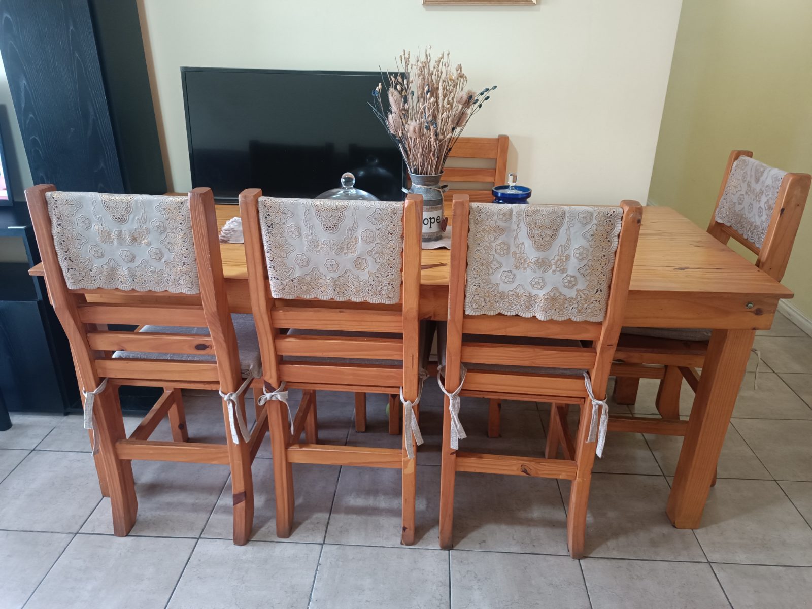 Mesa de comedor 6 sillas perfecto estado 