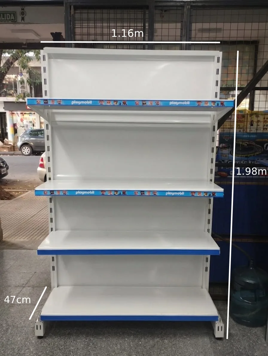 Estantería Metálica Supermercado 2x1.16m