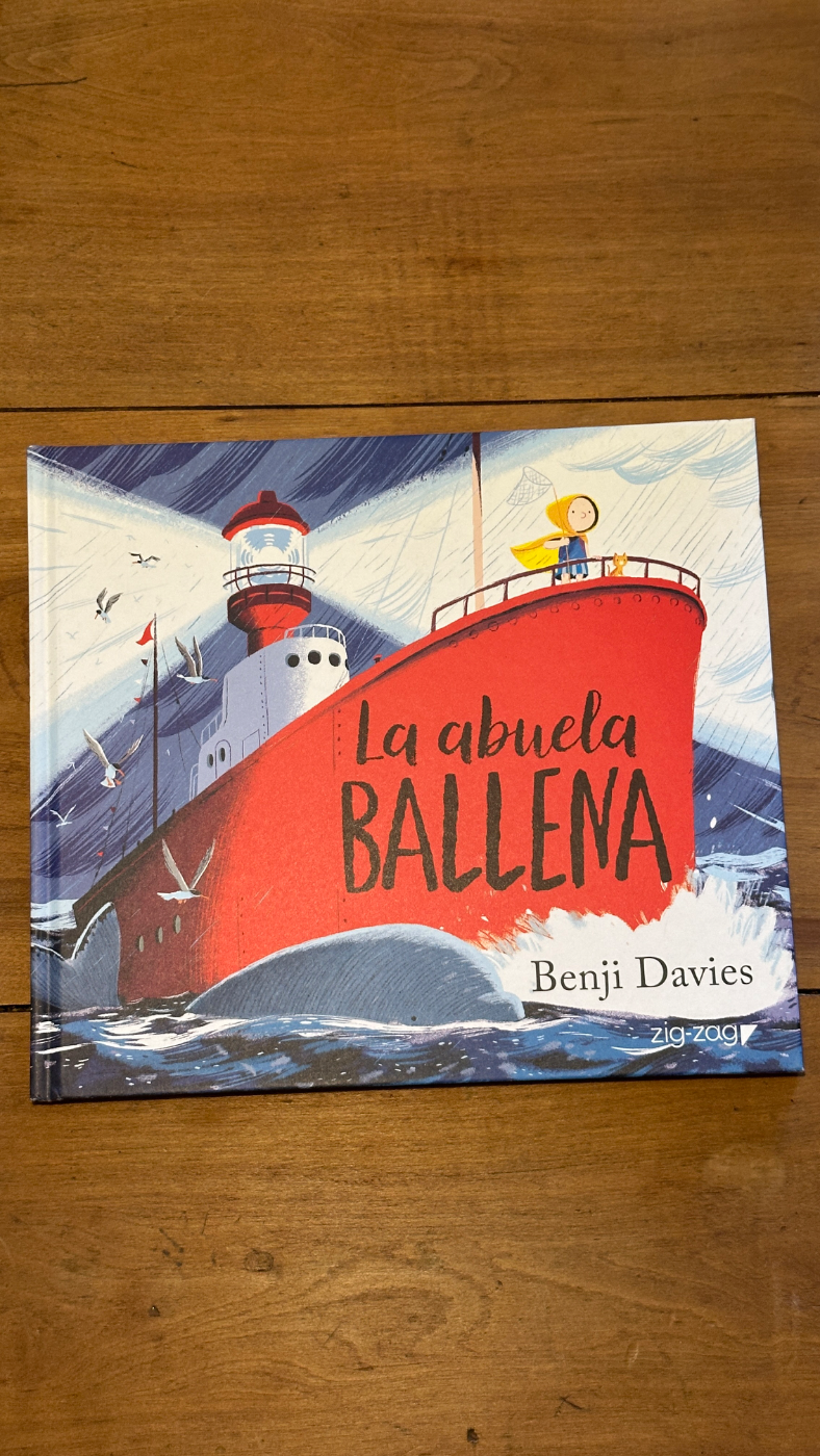 libro infantil “La Abuela Ballena” de Benji Davies.