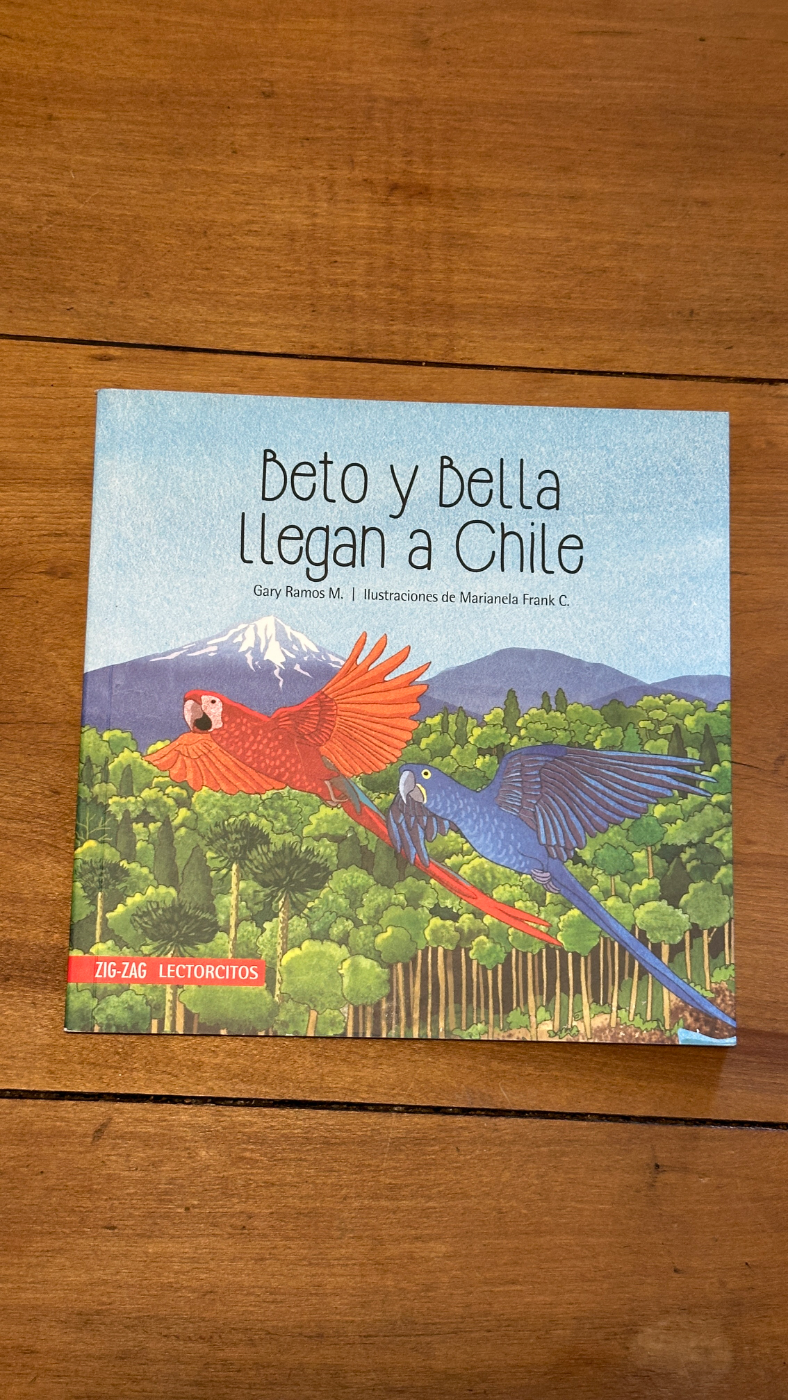 libro infantil “Beto y Bella llegan a Chile”