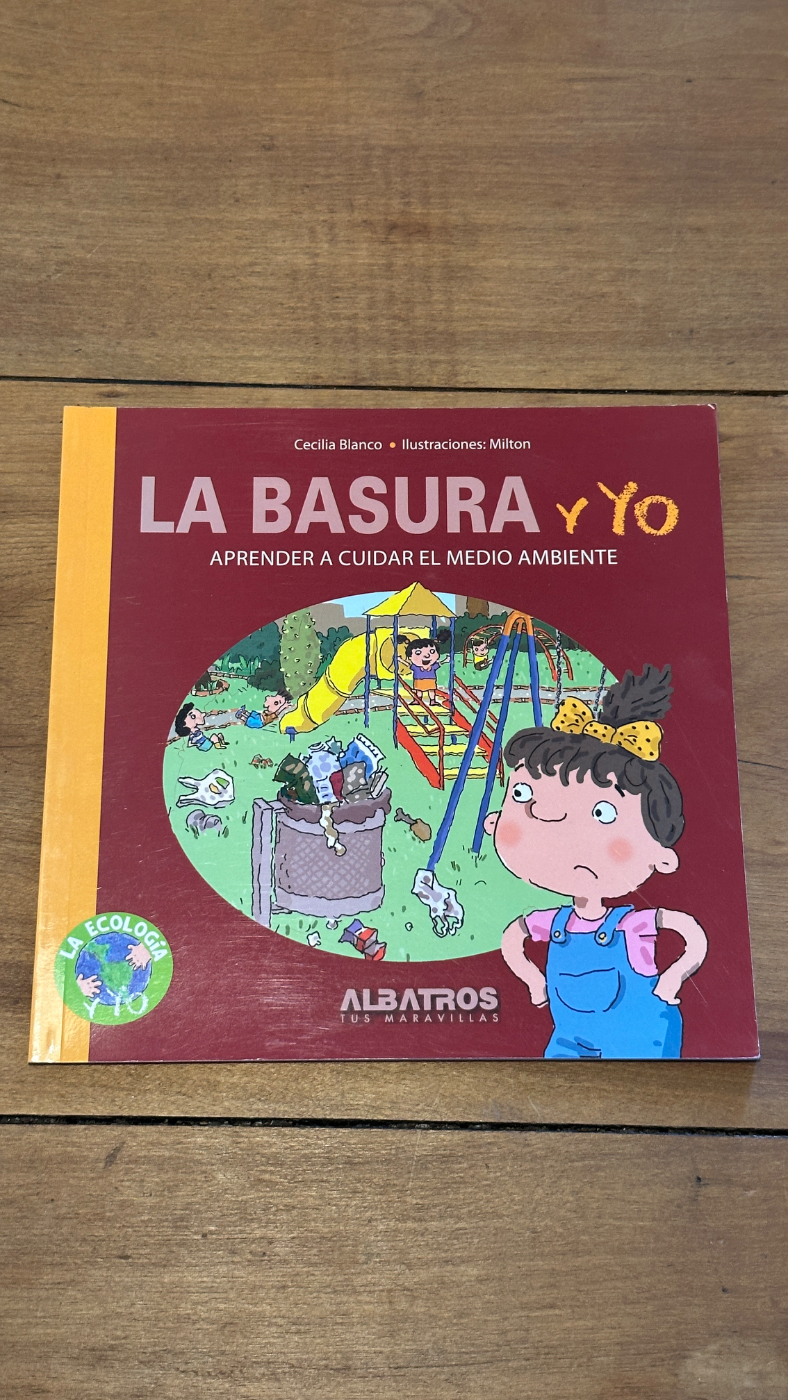 libro infantil “La Basura y Yo – Aprender a cuidar el medio ambiente”