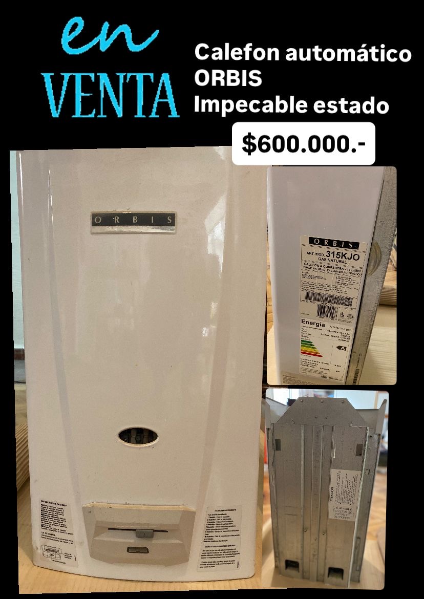 Calefón ORBIS automático 