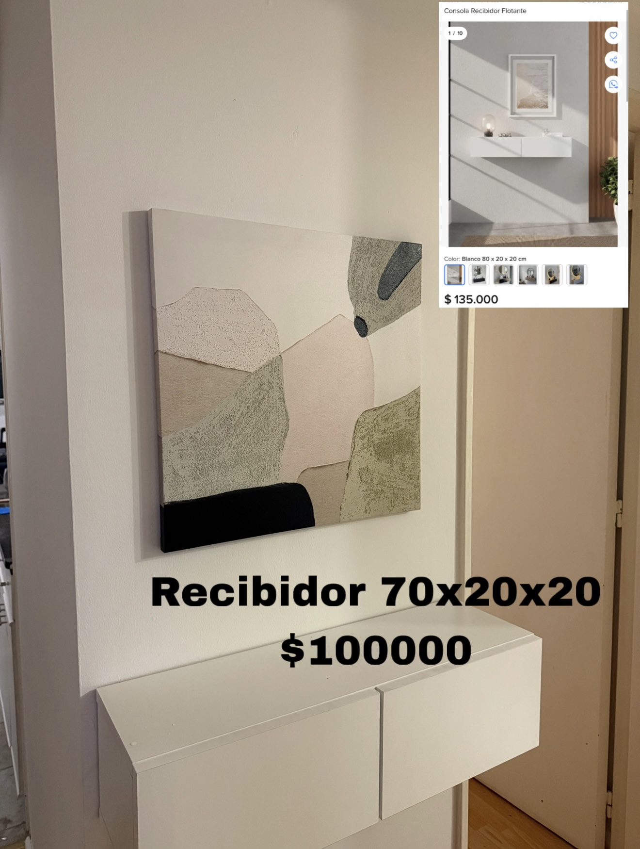 Mueble Recibidor