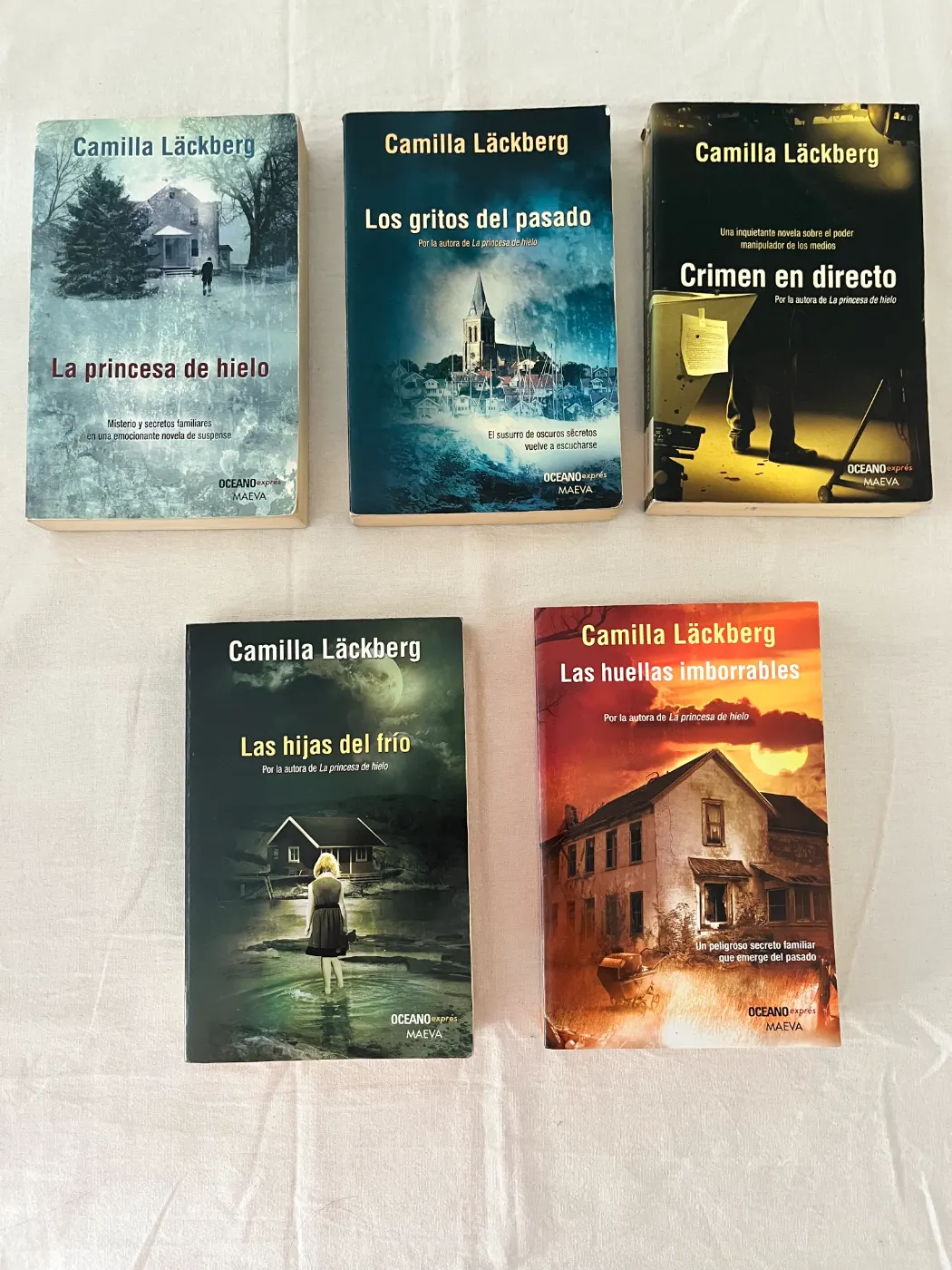 Lote Libros Camilla Läckberg